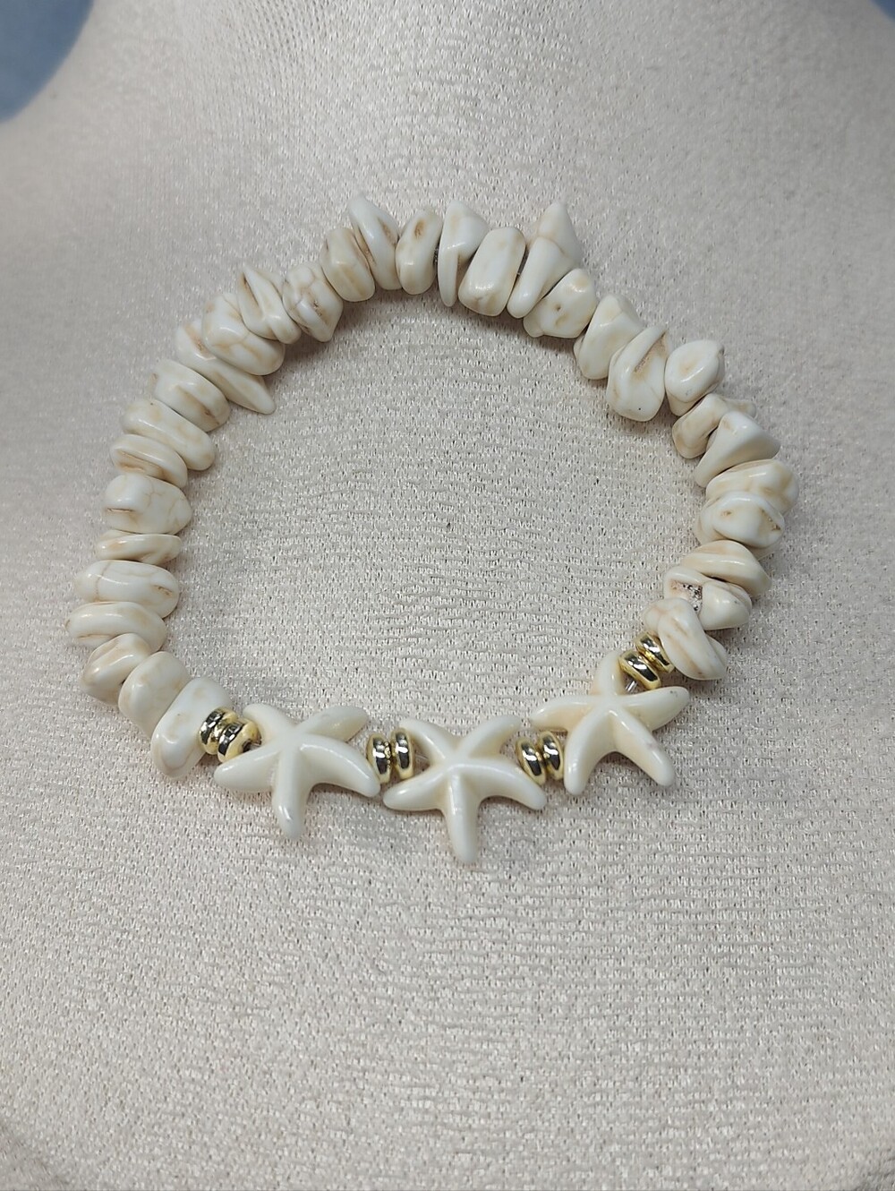 Shell Starfish Stretch Bracelet